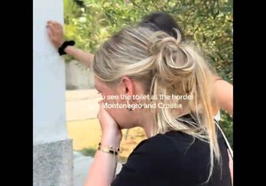 Turisti na hrvatskoj granici