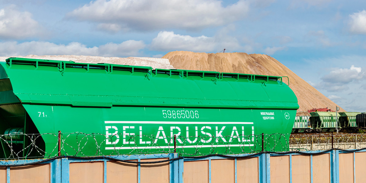 Przez Litwę do portu w Kłajpedzie transportowanych jest rocznie ok. 11 mln ton białoruskich nawozów.
