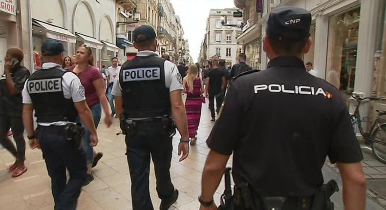 Police espagnole