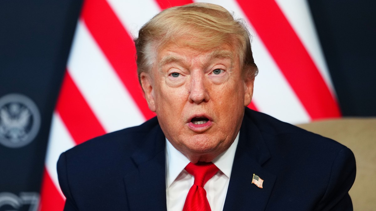 Donald Tramp na samitu G7 u Evijanu 16. juna