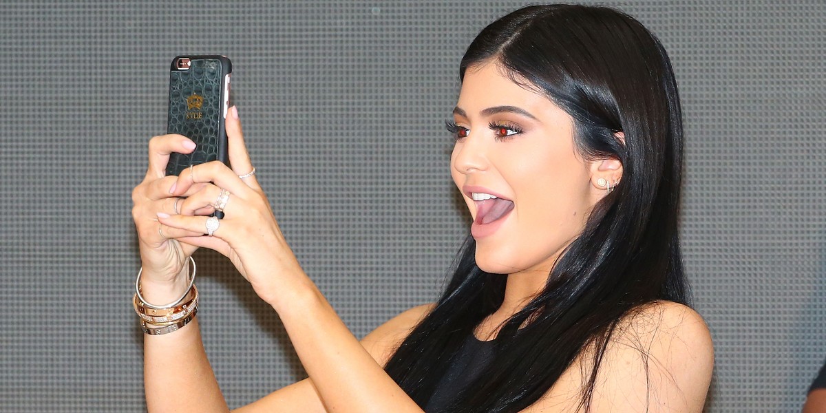 Kylie Jenner jest najmłodszą z całego klanu Kardashianów