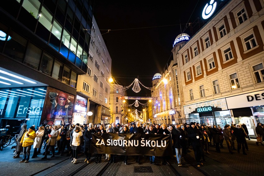 Protestna šetnja u Zagrebu 