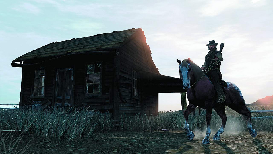 Kadr z gry "Red Dead Redemption"