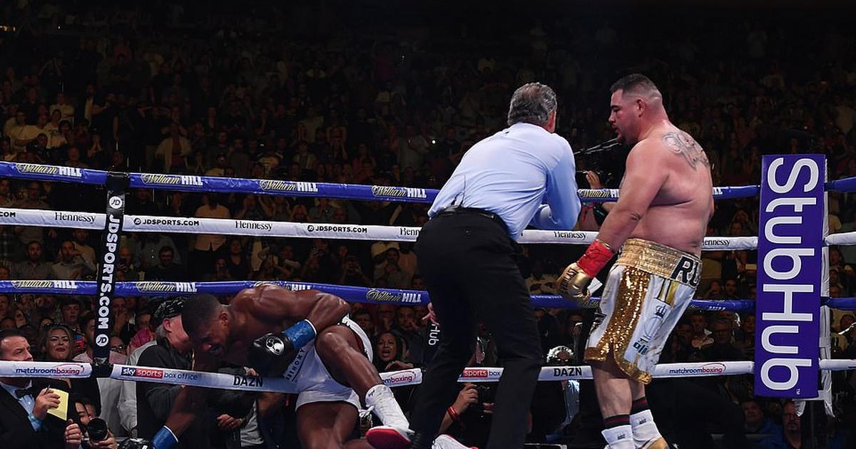 VIDEO: Watch Anthony Joshua knocked out by Andy Ruiz [ARTICLE] - Pulse