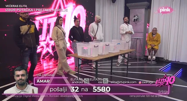 IZBAČEN IZ ELITE: Amar Hamzić napustio Belu kuću, Anđela Đuričić dobila ubedljivu podršku publike