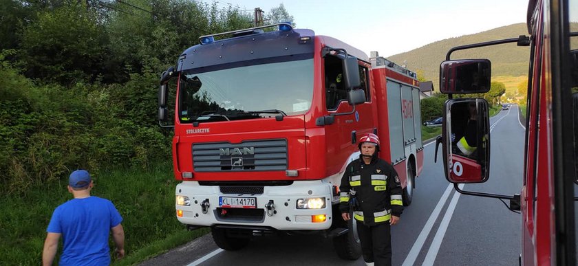 Samochód zderzył się z zaprzęgiem konnym