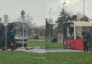 Saobraćajna nezgoda kod TC "Ušće"