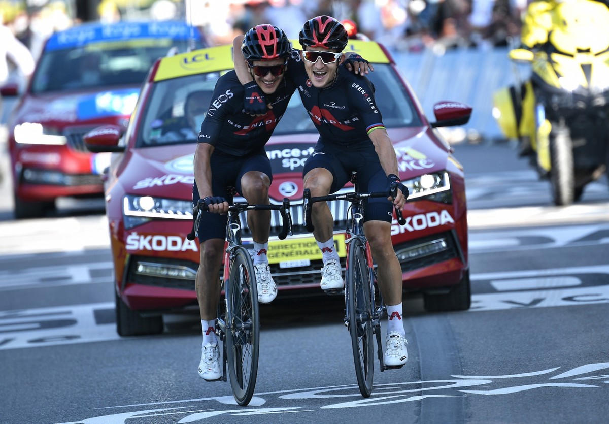 Michał Kwiatkowski i Richard Carapaz