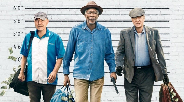 Alan Arkin, Morgan Freeman és Michael Caine (Fotó: InterCom)