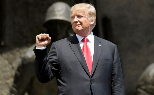 Donald Trump w Warszawie