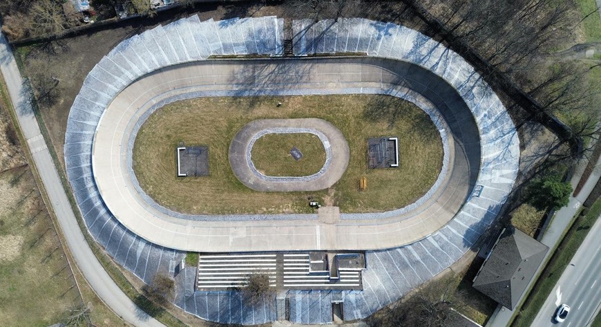 Tor kolarski na Poświętnem 