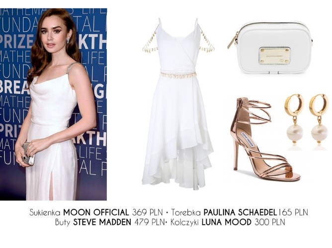 STYLIZACJE inspirowane Lily Collins