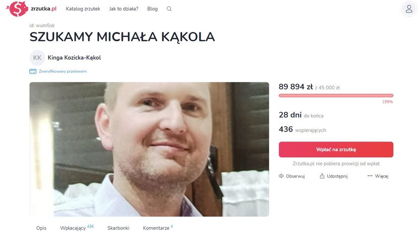 Gdańsk. Zaginięcie Michała Kąkola. Rodzina lekarza potrzebuje pomocy