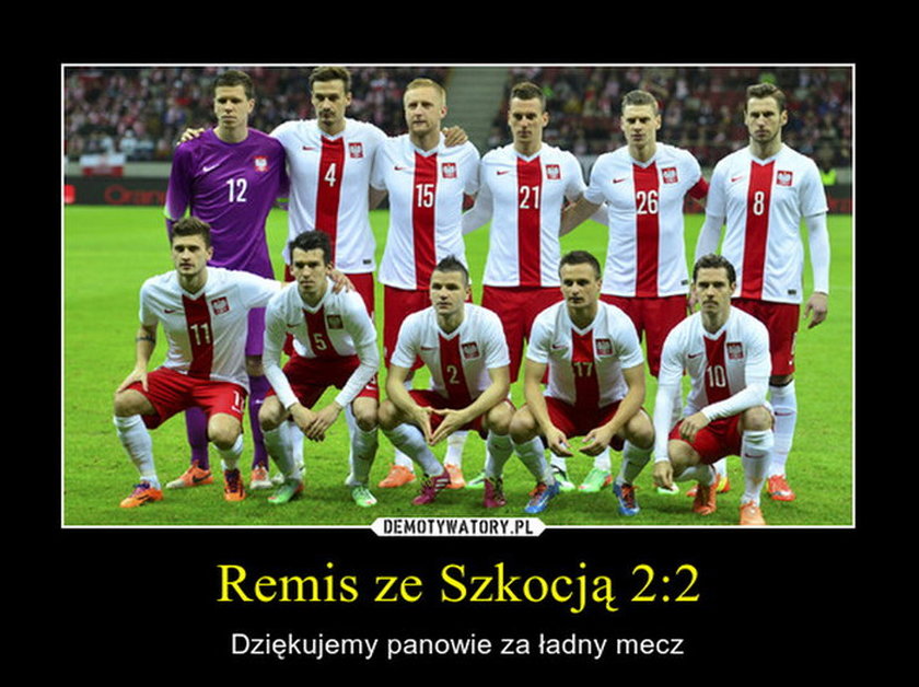 Memy po meczu Polska - Szkocja 2:2! Antybohaterem okazał się hiszpański sędzia!