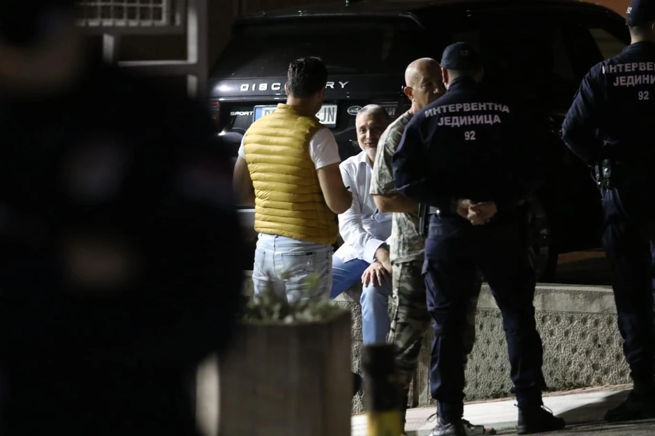 Jovanović sa policijom