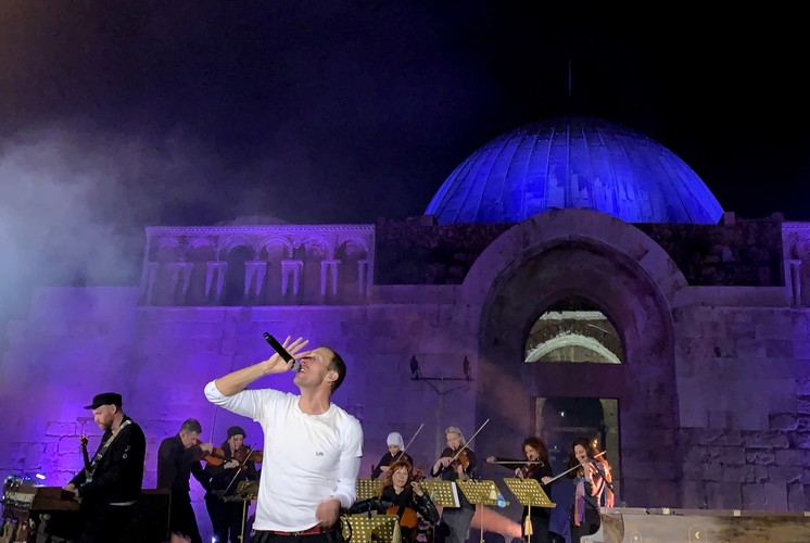 Koncert Coldplay w Jordanii, 23 listopada 2019
