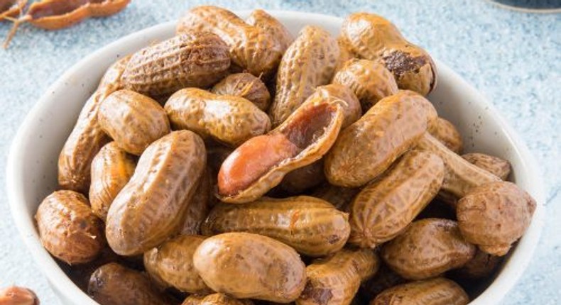 Boiled peanuts