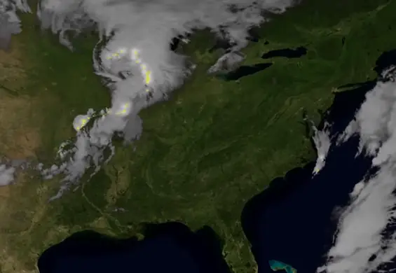 Tak wygląda burza z kosmosu. Pioruny jak niesamowite widowisko