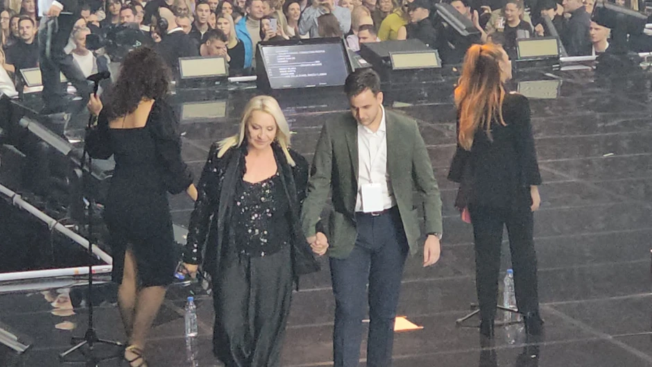 Vesna Zmijanac na Merlinovom koncertu