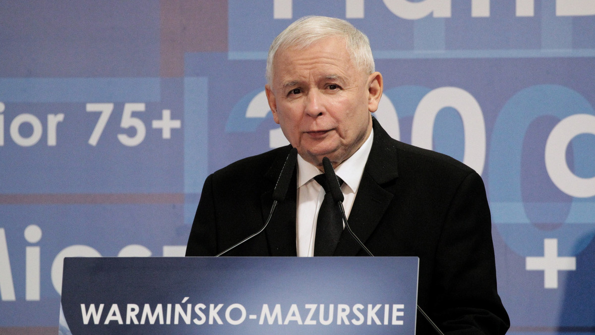Konwencja PiS w Olsztynie. Kaczyński: sędziów dotknęła ojkofobia