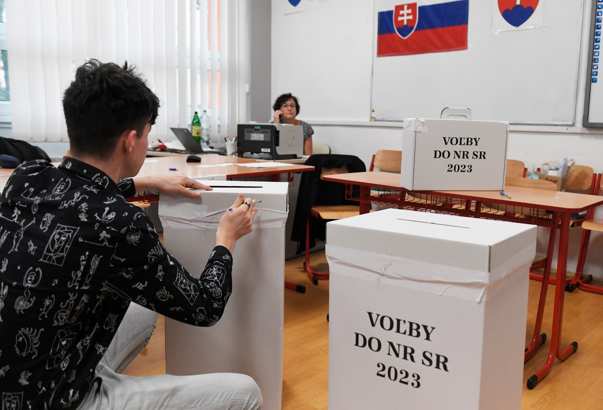 Predčasné parlamentné voľby na Slovensku.