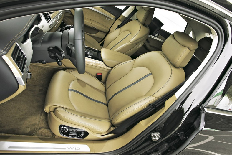 Audi A8 fotel kierowcy