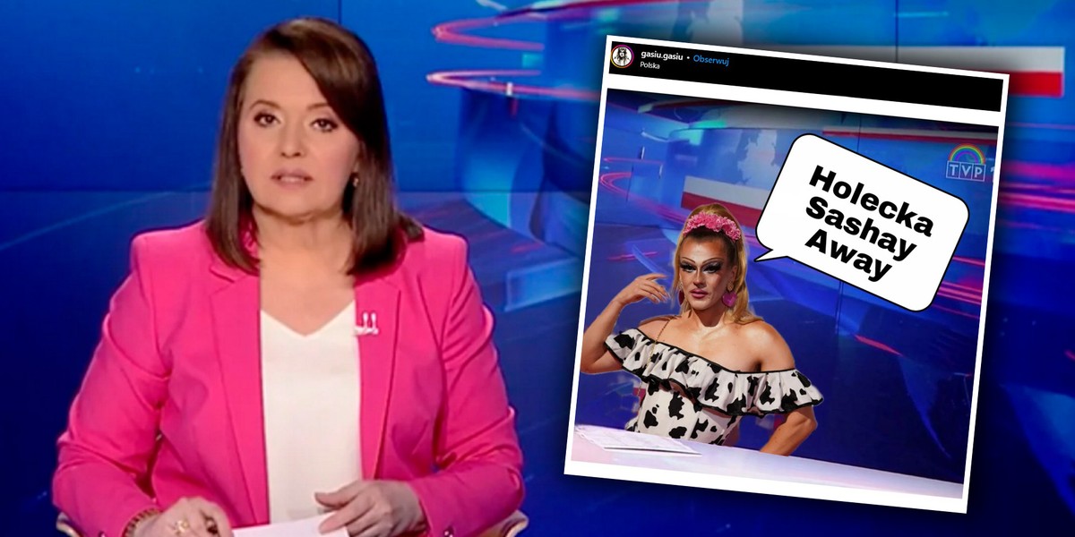 Czy Danutę Holecką zastąpi drag queen?