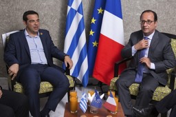 Tsipras i Hollande: Nowy plan finansowy dla Grecji po 15 sierpnia