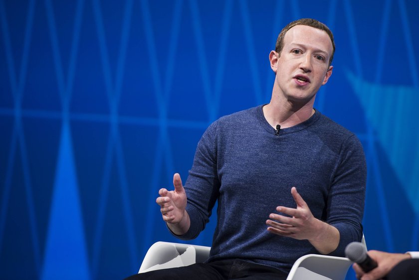 Mark Zuckerberg z majątkiem wartym około 100 miliardów dolarów w tym rankingu zajmuje 5. miejsce