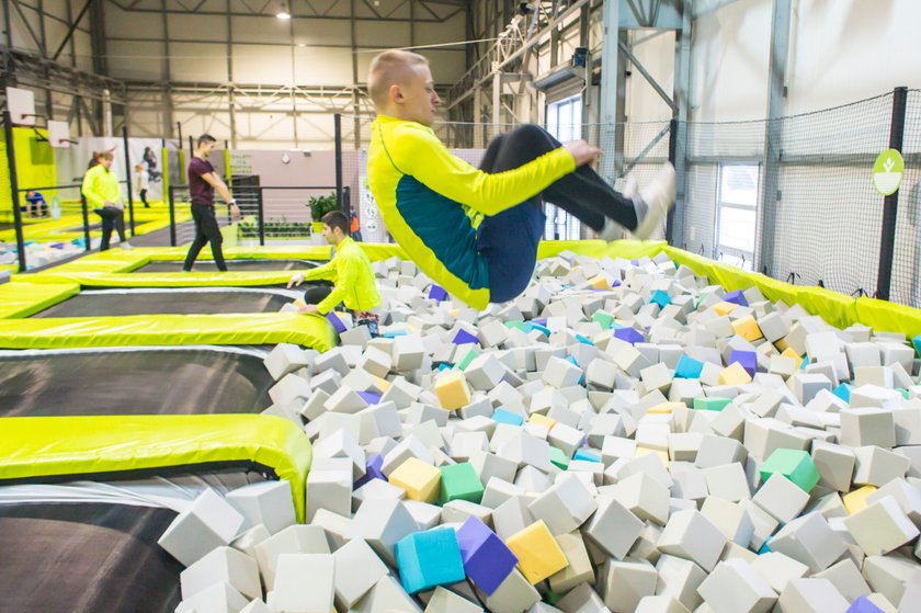 Pierwszy park trampolin w Poznaniu już działa