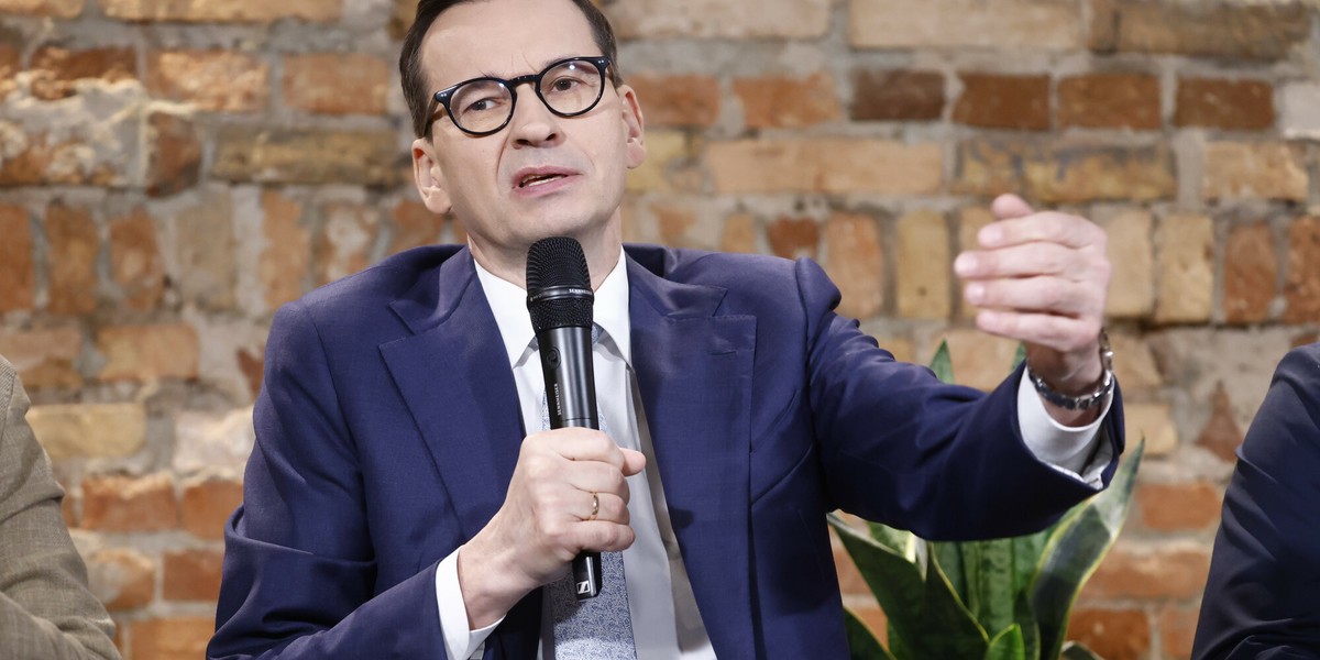 Były premier Mateusz Morawiecki