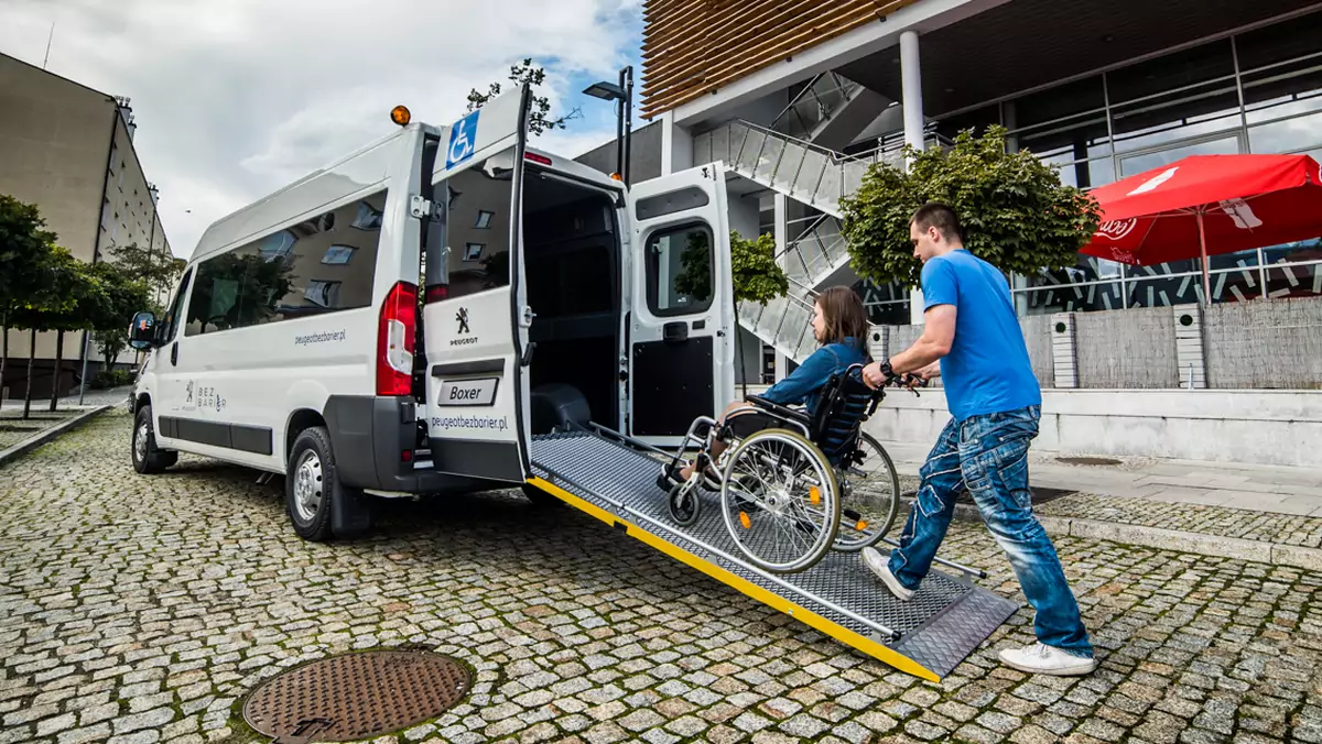 Peugeot Boxer dla niepełnosprawnych