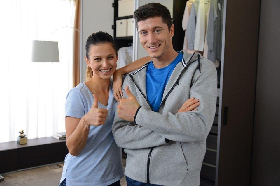 Anna i Robert Lewandowscy