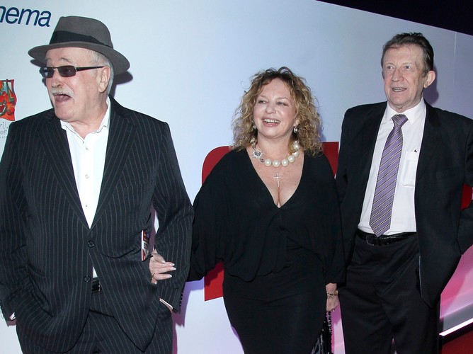 Małgorzata Potocka, Jan Nowicki i Edward Lubaszenko