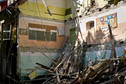 Szkoła zdewastowana przez wybuch