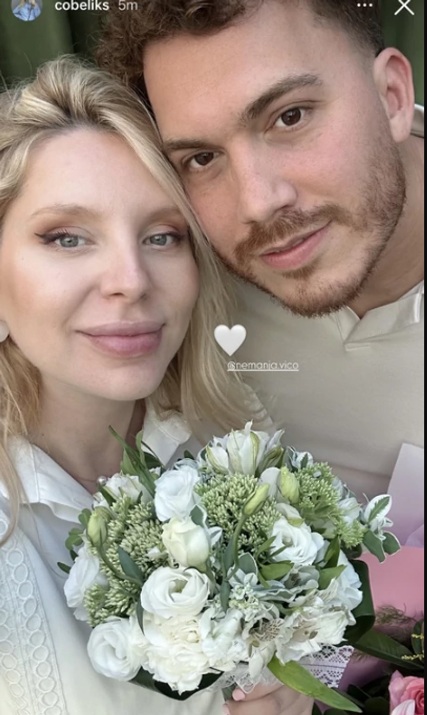 Nemanja Vico i Jelena Nikolić venčanje