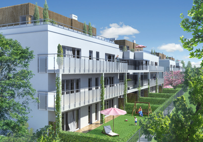 Mieszkania na parterze będą miały ogródki