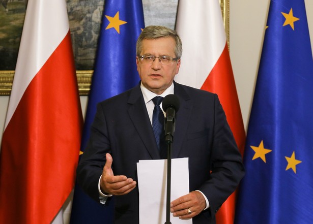 Prezydent Komorowski chce wzmacniać system obronny