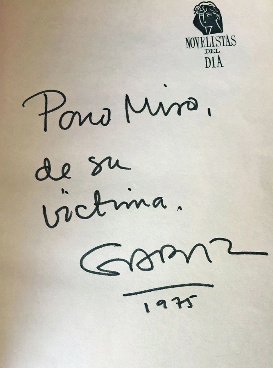 posveta Markesa na knjizi „Jesen patrijarha“