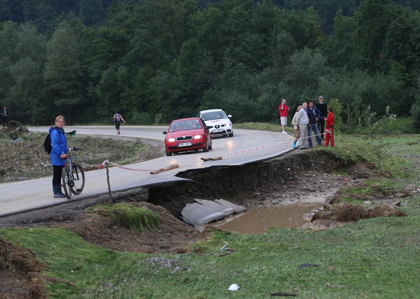 Burze na południu Polski