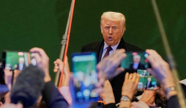 Donald Tramp u Davosu