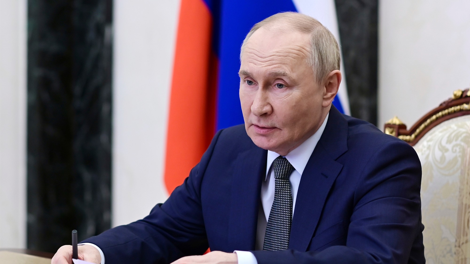 Ruský prezident Vladimir Putin.