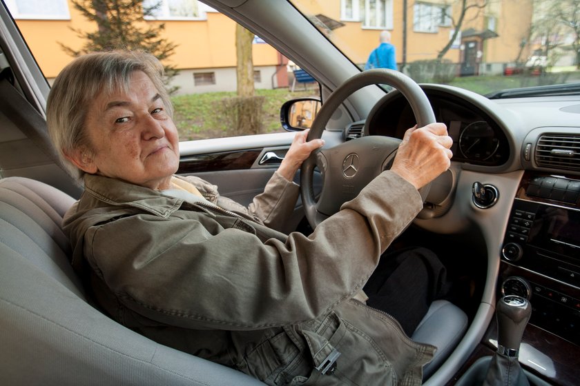 Helena Giza przekonuje kandydatów na kierowców, żeby nie zrażali się niepowodzeniami