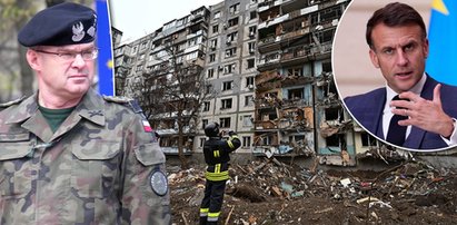 Macron znowu sugeruje wysłanie wojsk NATO do Ukrainy. Zdecydowana reakcja gen. Skrzypczaka