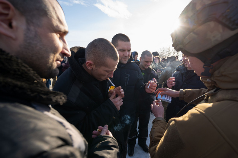 Powrót ukraińskich jeńców z niewoli, 31 stycznia 2024 r.