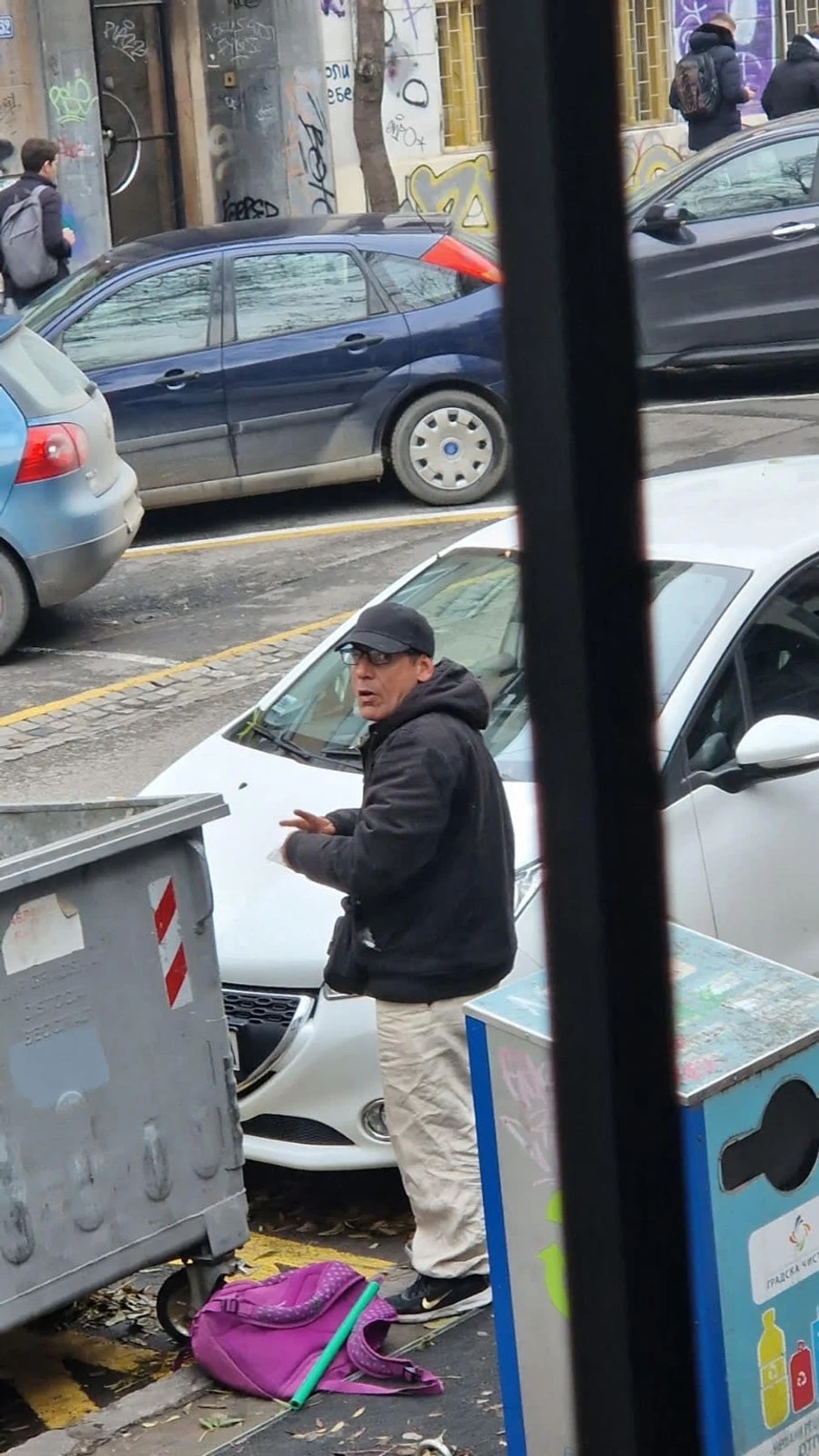 Igor Milošević neposredno pred hapšenje