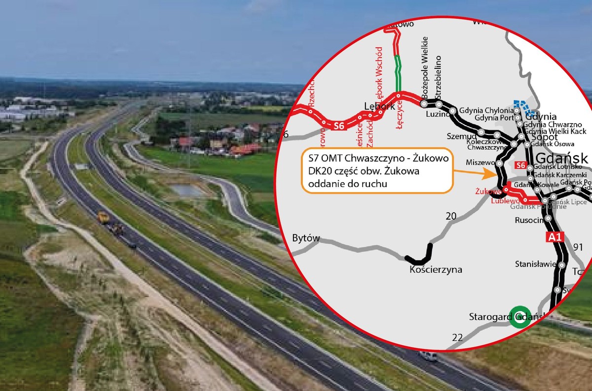 Od dziś kierowcy mogą jechać nowym odcinkiem S7. Oto, co czeka kierowców po oddaniu nowej trasy