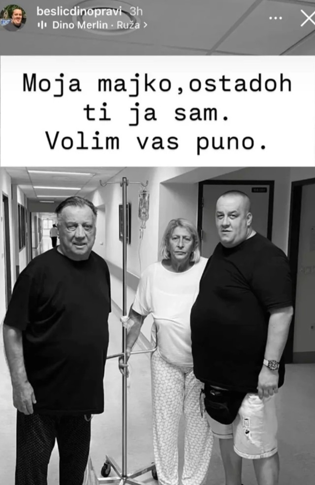 Dino se oprostio od roditelja