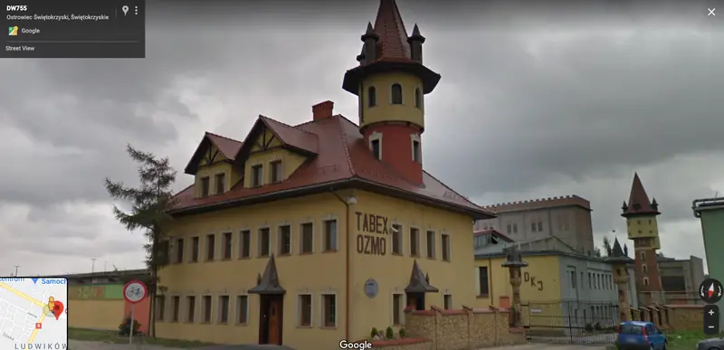 Tak Tabex-Ozmo prezentuje się na Google Street View