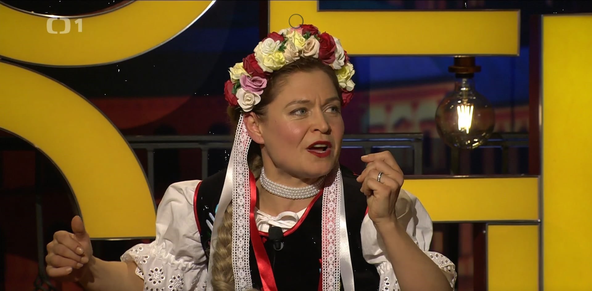 Slovenská herečka Zuzana Zlatohlávková.